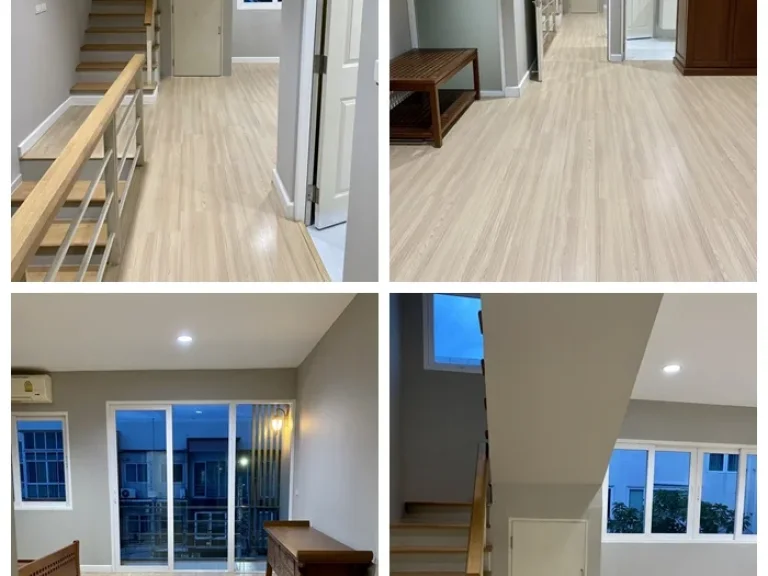 ให้เช่า ทาวน์โฮม 3 ชั้น Renovate ใหม่ กรีนิช รามอินทรา บ้านสวยสภาพดี ราคา 24000 บาท