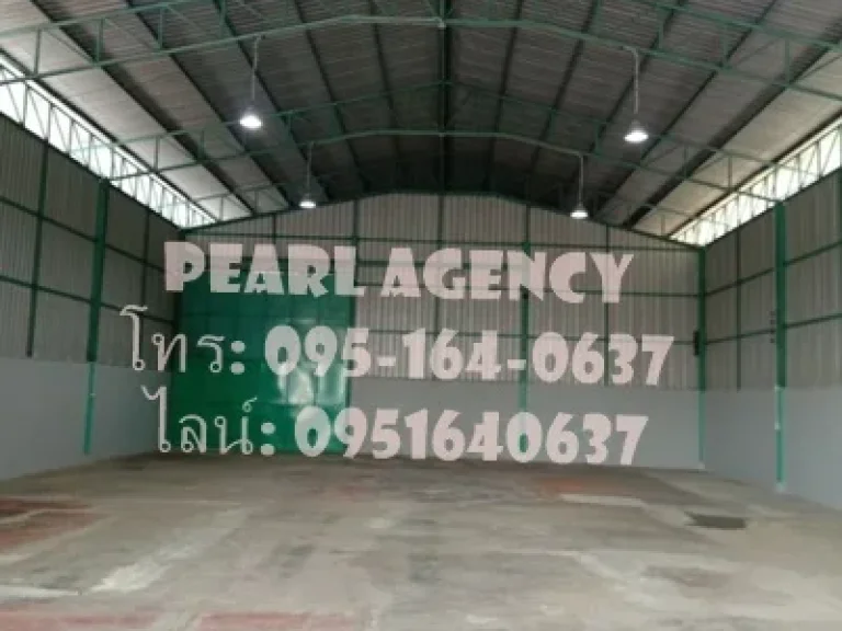 โกดังให้เช่า โรงงานให้เช่า ขนาด 450 ตรม ซอยทองสะอาด อลาดหลุมแก้ว จปทุมธานี