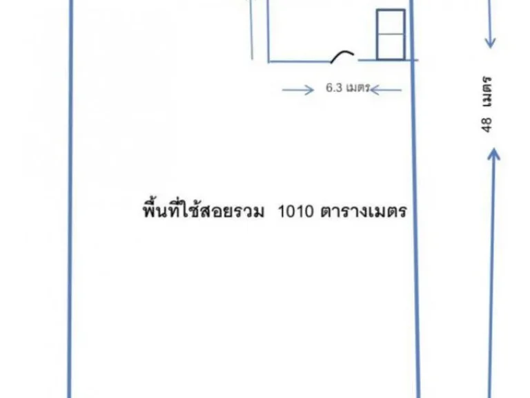 ให้เช่าโกดัง บางเสาธง สมุทรปราการ พื้นที่ 1600 ตรม