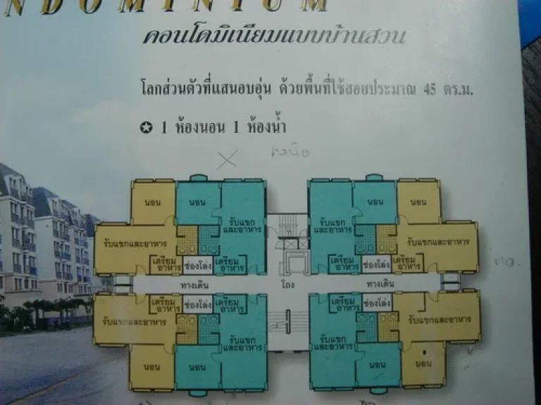 ให้เช่าคอนโดธนาเพลส ติด ถลาดพร้าว 71 45 ตรม 1 นอน 1 รับแขกใกล้ รรสตรีวิทย์ 2