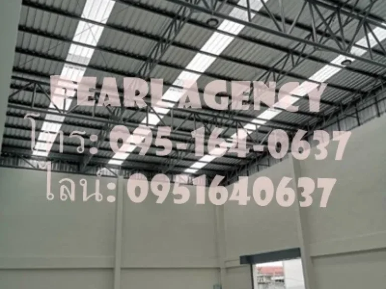 โกดังให้เช่า โรงงานให้เช่า พื้นที่ใช้สอยทั้งหมด 300 ตรม ถนนรังสิตนครนายก อธัญบุรี จปทุมธานี