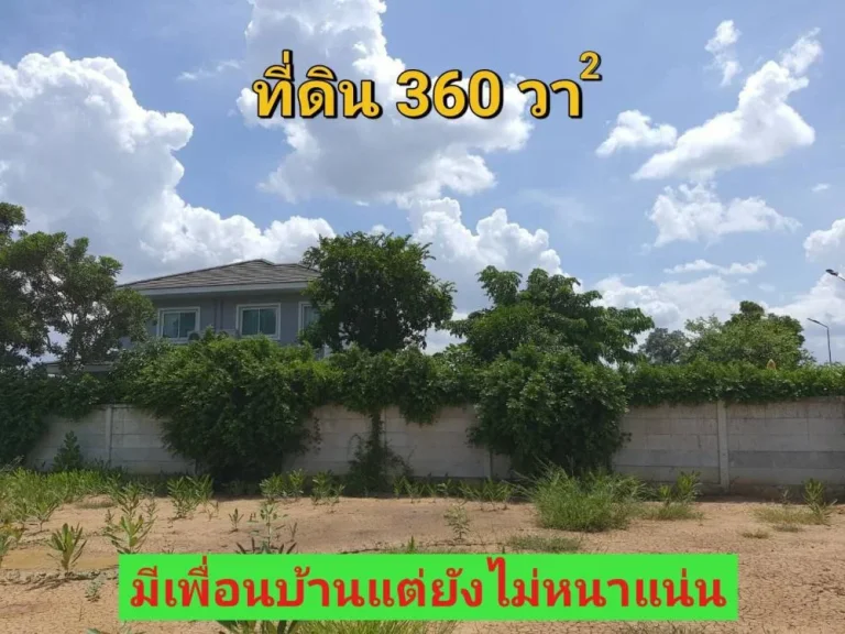 ขายที่ดินบงกช 360 ตารางวา ถมแล้ว อยู่ระหว่างซบงกช 4850ซแก้วบาง อคลองหลวง จปทุมธานี