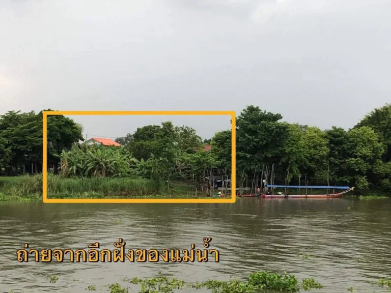 ขายด่วนที่ริมน้ำ อยุธยา อเมือง 153ตรว วิวสวยมาก บรรยากาศดี ติดแม่น้ำป่าสัก เจ้าของอยากขายคุยได้ ซื้อรวมแปลงข้างๆได้เนื้อที่เพิ่ม