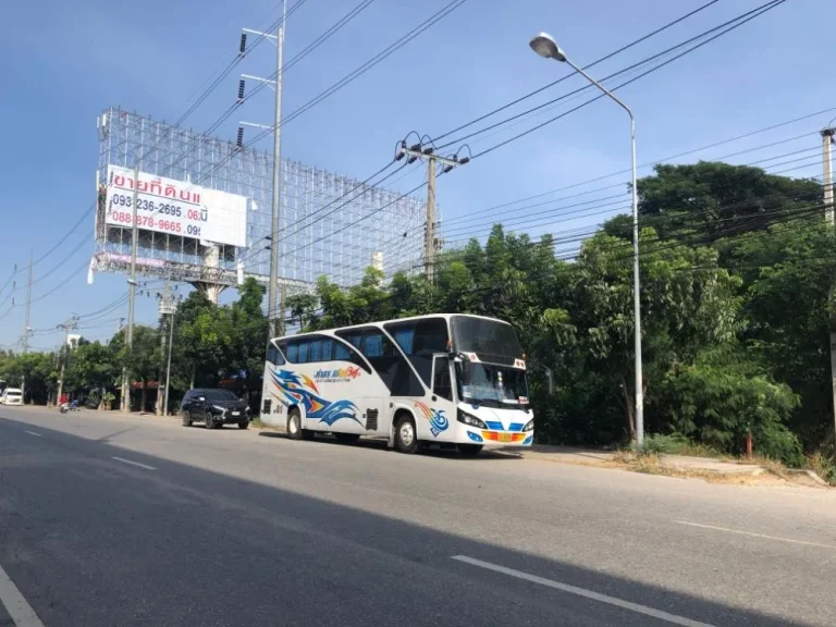 ให้เช่าที่ดินบางพลี เนื้อที่ 10 ไร่กว่า ติดถนนทางเข้าสนามบินสุวรรณภูมิ หน้ากว้างประมาณ 36 เมตร