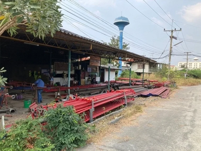 ที่เก็บของ ที่ประกอบงานให้เช่า ติดถนนบางนา-ตราด ใกล้สนามบินสุวรรณภูมิ สามารถขอใบอนุญาตสร้างโรงงานได้หลายประเภท