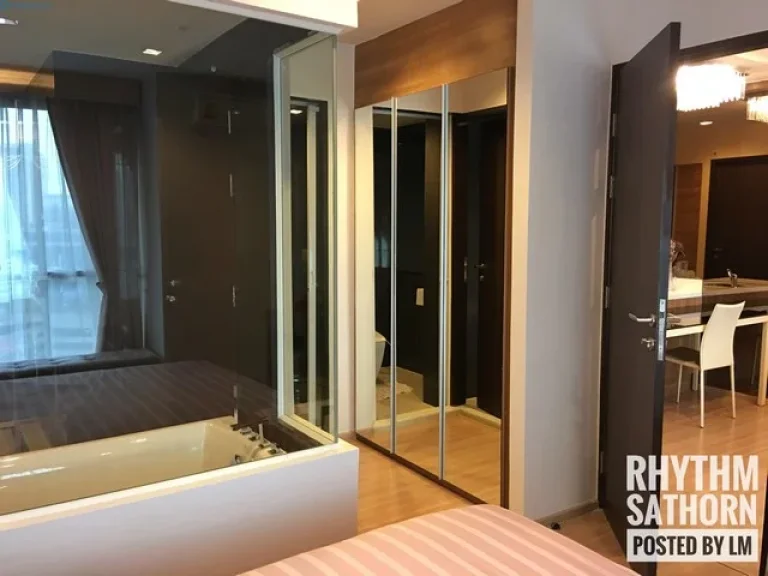 ขายคอนโดทำเลดี Rhythm Sathorn ใกล้ BTS สะพานตากสิน ห้องสวย ใหม่ และสะอาดมาก 7 ล้านบาท