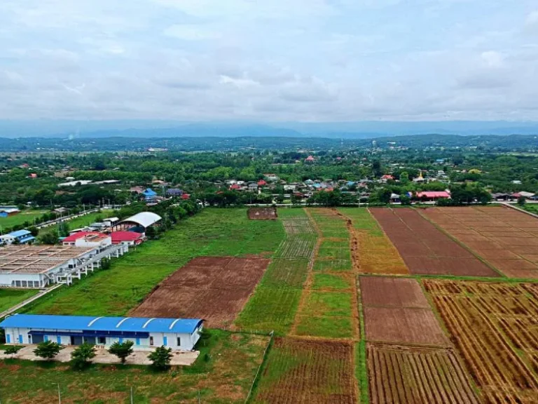 ขายที่ดิน ติดถนนเชียงใหม่ - พร้าว ตำบลแม่แฝก อำเภอสันทราย จังหวัดเชียงใหม่