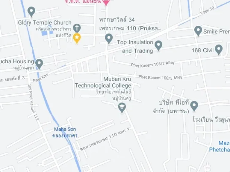 ขายที่ดินเปล่า เพชรเกษม 110 แยก 5 ที่ดินทำเลทอง แปลงสวย ขนาด 2-2-87 ไร่ มหาวิทยาลัยธนบุรี หนองค้างพลู หนองแขม ทวีวัฒนา พุทธมณฑลสาย 3 พุทธมณฑลสาย 4