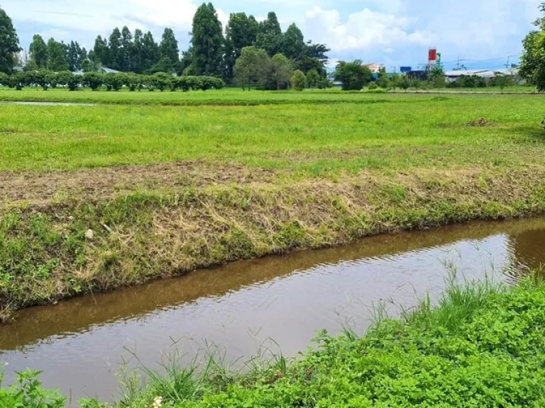 ขายที่ดินวิวดอย ใกล้แหล่งท่องเที่ยว และโบราณสถานที่มีชื่อเสียง แม่ขะจาน มีลำเหมืองไหลผ่าน สวยงาม