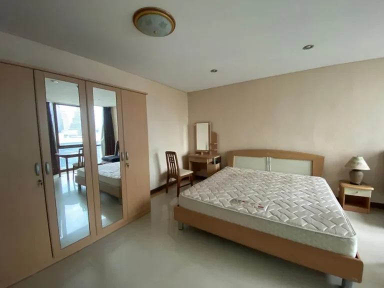 ให้เช่า Condo Lumpini Park View ติด MRT Lumpini ห้องใหญ่ 40 ตรม