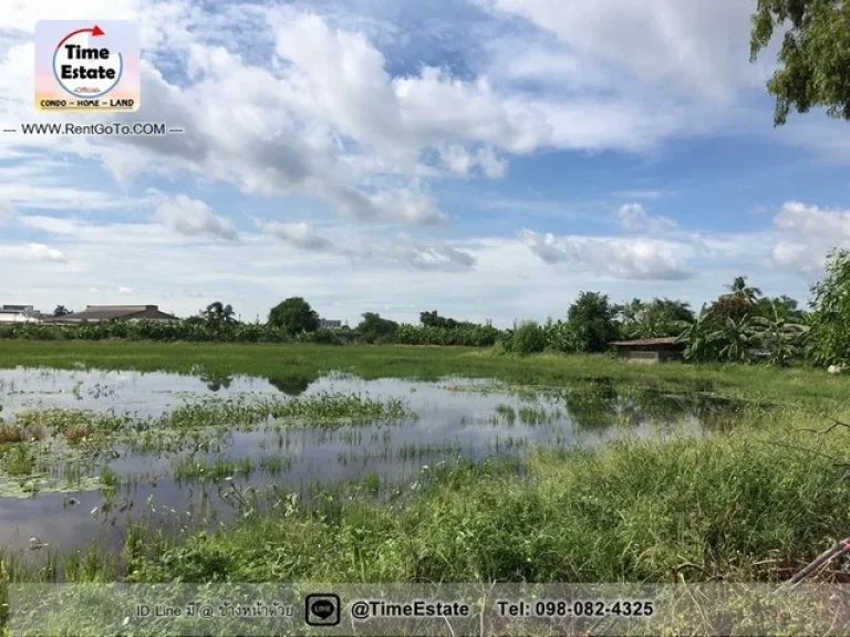 ขาย ที่ดินสีม่วง สร้างโรงงานได้ น้ำไม่ท่วม กระทุ่มแบน สมุทรสาคร พุทธมณฑลสาย5 เข้าออกได้หลายทาง