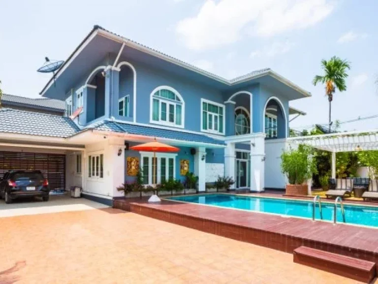 เช่า บ้านหรู pool villa แถวรวมโชคเฟอร์บิ๊วอินทั้งหลัง 6นอน 4 น้ำ