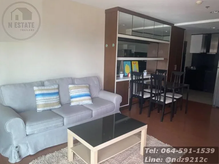 condo2ห้องนอน1น้ำให้เช่า Belle Grand Rama 9 C2 ชั้น14 58ตรม 32000บาท