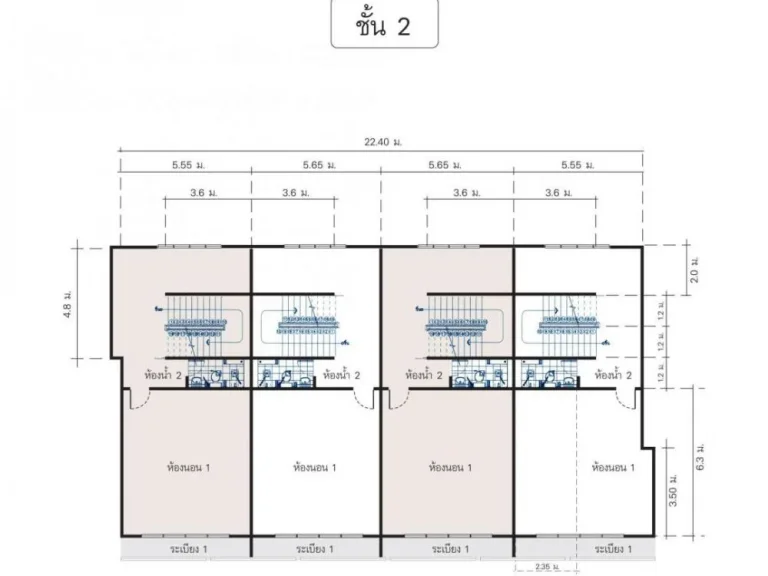 ขายอาคารพาณิชย์ 4 ชั้น 4 คูหา ซอยลาดพร้าว101 แยก46 เขตบางกะปิ ขายพร้อมผู้เช่าทั้ง4ห้อง