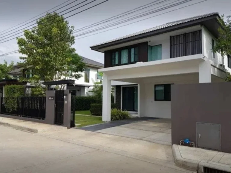 ให้เช่า บ้านเดี่ยว พร้อมเฟอร์นิเจอร์ มัณฑนา บางนา กม7 House for Rent Sale ม มัณฑนา บางนา กม 7