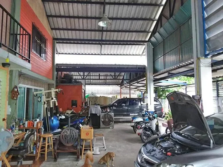 ขายบ้าน พร้อมบ้านพักคนงาน และโกดังเก็บสินค้า 150 ตรว ร่วมสุข 2 ลำลูกกา