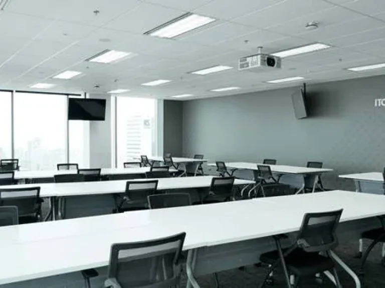 ให้เช่าสำนักงานชั่วคราว ราคาทุน ส่วนกลางครบ Office Space for Rent AIA Capital Center Ratchada 32nd Floor 241 SQM