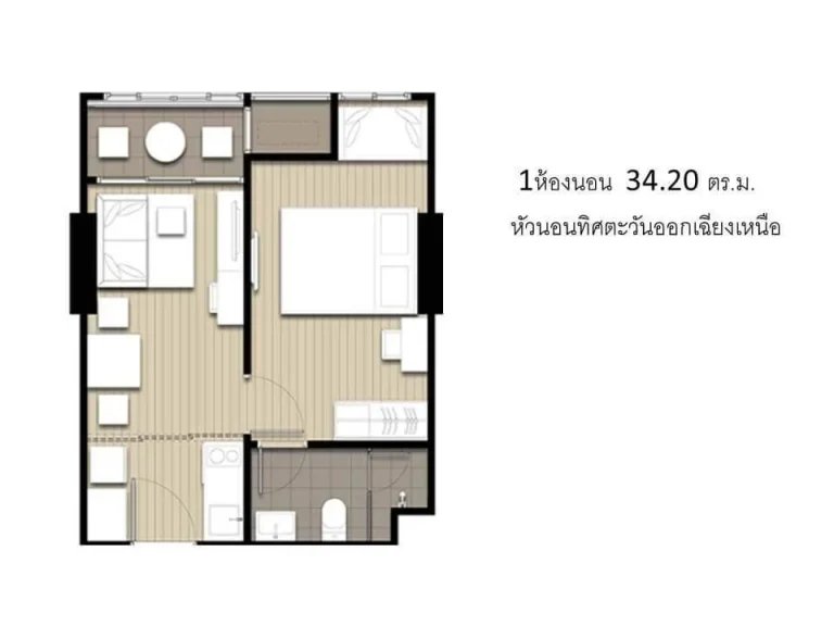 ให้เช่าคอนโด ไอดีโอ โมบิ จรัญ-อินเตอร์เชนจ์ IDEO MOBI CHARAN-INTERCHANGE 1 ห้องนอน