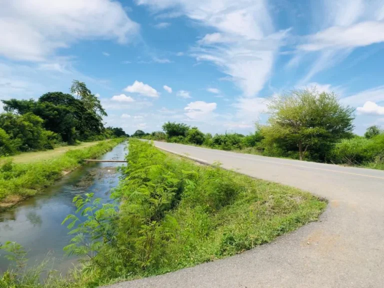 ขายที่ 34 ไร่ ติดถนนลาดยางอ่างเก็บน้ำ อสองพี่น้อง จสุพรรณบุรี