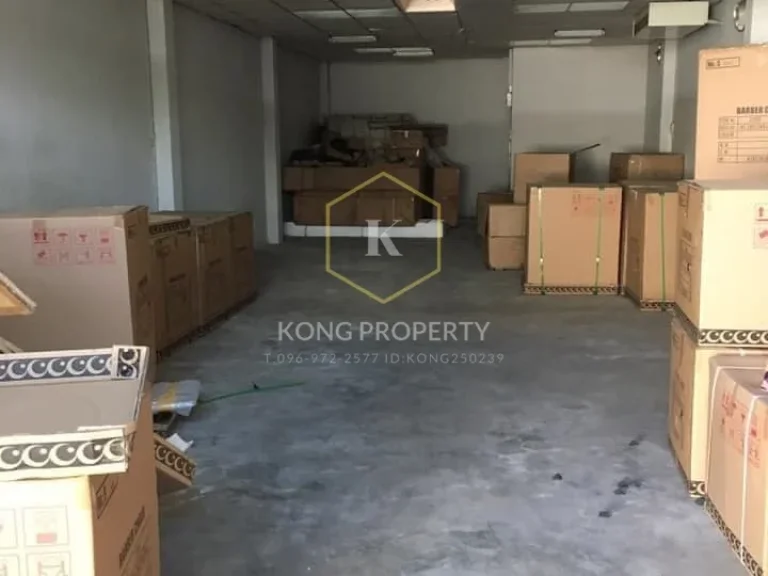 ให้เช่าโกดังพร้อมบ้านพัก 1 หลัง ซอยพัฒนาการ เขตสวนหลวง กรุงเทพ Warehouse for rent with 1 house Soi Phatthanakan Suan Luang District Bangkok