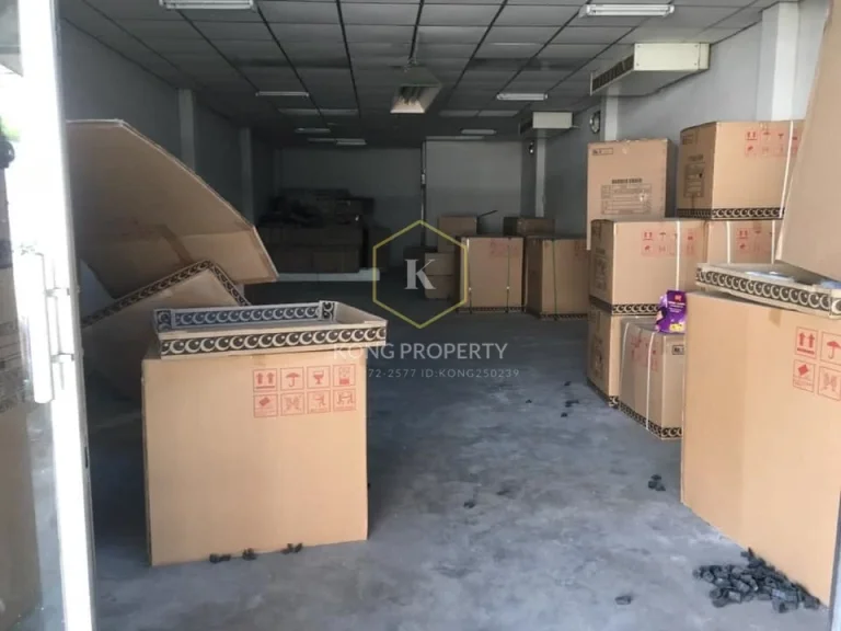 ให้เช่าโกดังพร้อมบ้านพัก 1 หลัง ซอยพัฒนาการ เขตสวนหลวง กรุงเทพ Warehouse for rent with 1 house Soi Phatthanakan Suan Luang District Bangkok