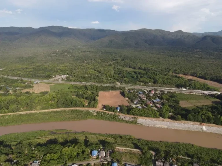 ขายที่ดินลำปาง วิวสวยติดภูเขา ติดเเเม่น้ำ ติดถนนพหลโยธิน 250 วา - 1 ไร่ แปลงสวยติดถนน 3 ด้าน อเถิน จลำปาง