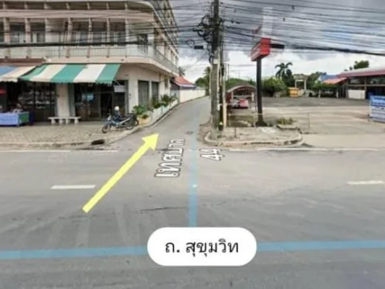 ด่วน ขายที่ดินผังสีแดง ทำเลทอง ใกล้ถนนสุขุมวิท ใจกลางเมืองบ้านฉาง จระยอง