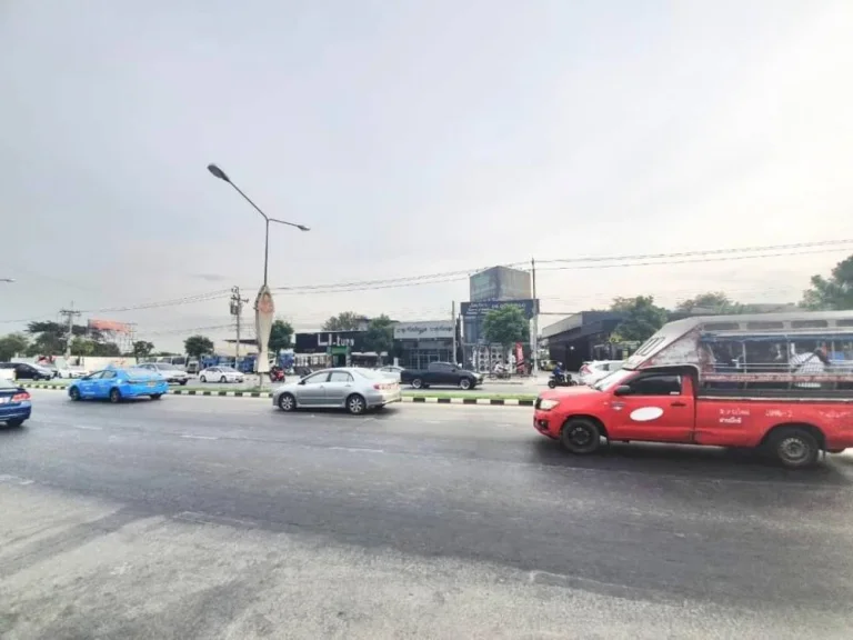 ขายที่ดินติดถนนตัดใหม่ เทพรักษ์ คลองถนน เขตสายไหม กรุงเทพ