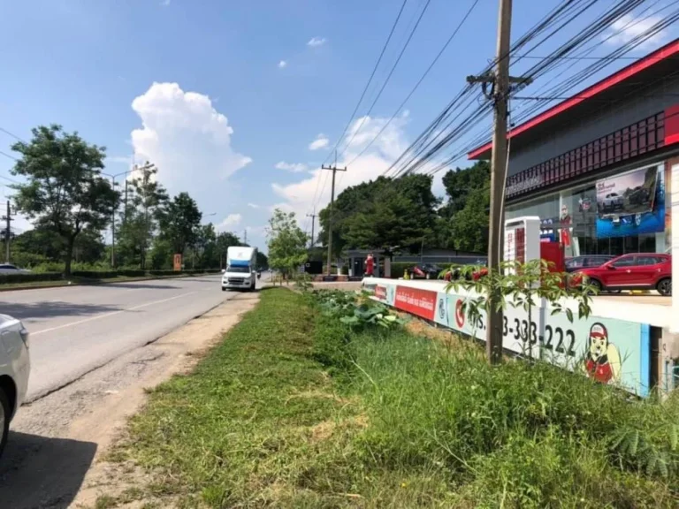 ขายถูก ที่ดินติดถนนหลัก ใกล้แยกลิขิตชีวัน อสันทราย จเชียงใหม่