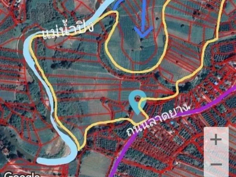 ขายที่ดินติดแม่น้ำปิง 120 ไร่ รวมพื้นที่งอกเกาะส่วนตัว อแม่แตง เชียงใหม่