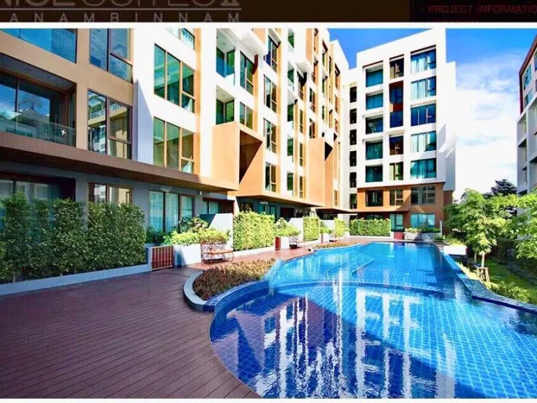 คอนโด Nice Suites 2 Sanambinnam 1 bed room 35 ตรม