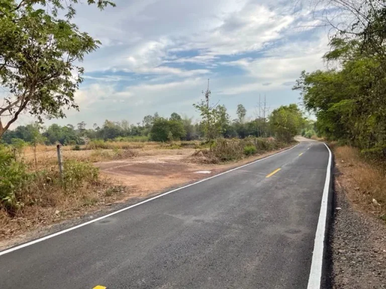 ขายที่ดินพร้อมบ้านเดี่ยว อุบลราชธานี อเดชอุดม ตนาส่วง ถนนเดช ที่ดินติดถนนยางมะตอย น้ำ ไฟฟ้า อินเตอร์เน็ตครบ