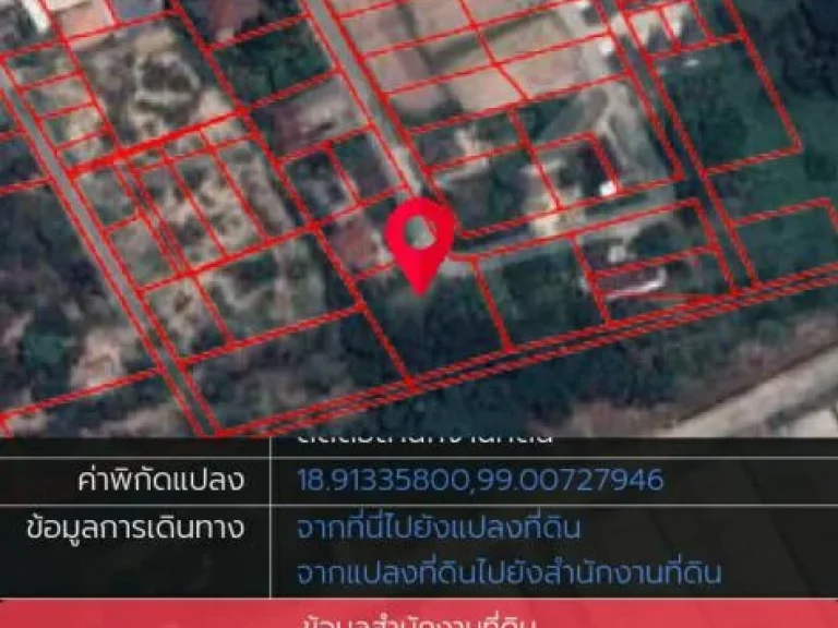 ขายที่ดิน ใกล้ โรงพยาบาลสันทราย มหาลัยแม่โจ้ เชียงใหม่