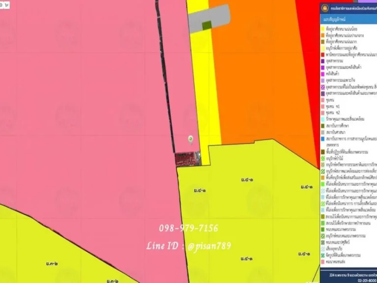 ขายที่ดินเปล่า ผังสีชมพู 6 ไร่ 2 งาน 21 ตรว หลักหกรังสิต ติดตลาดสี่มุมเมืองใกล้เมืองเอก ใกล้สถานีรถไฟฟ้า และรถไฟ