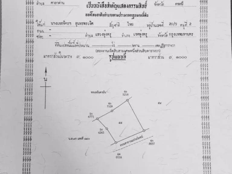 ขายที่ดินเกาะลันตา