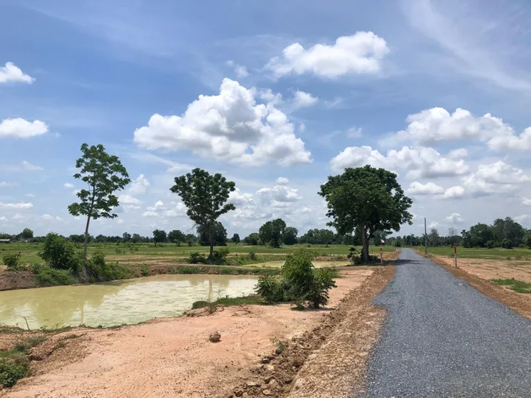 ที่ดินสุพรรณบุรี - ทำเลดีอยู่ในชุมชน เหมาะทำบ้านสวนยามเกษียณ