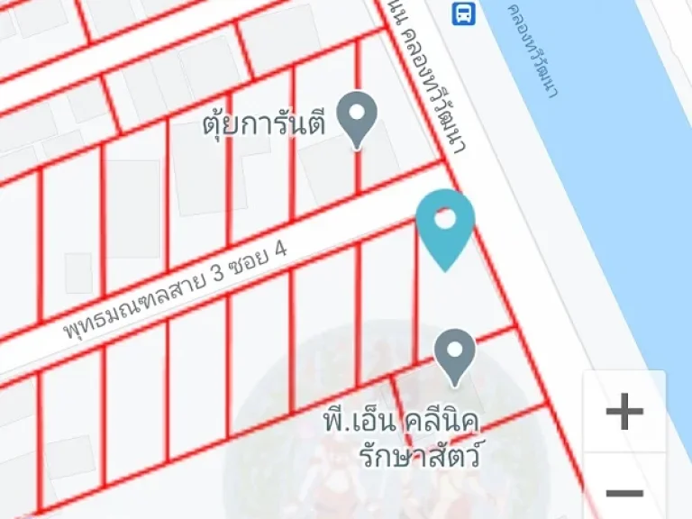 ขาย ที่ดิน 78 ตรว แปลงริมถนนเลียบคลองทวีวัฒนา ย่านภาษีเจริญ กรุงเทพฯ