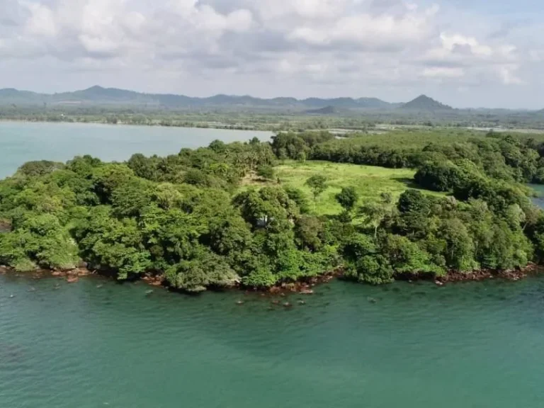 ห้ามพลาด หายากมาก ที่ดินติดทะเลเหมือนเกาะส่วนตัว แหลมงอบ ตราด