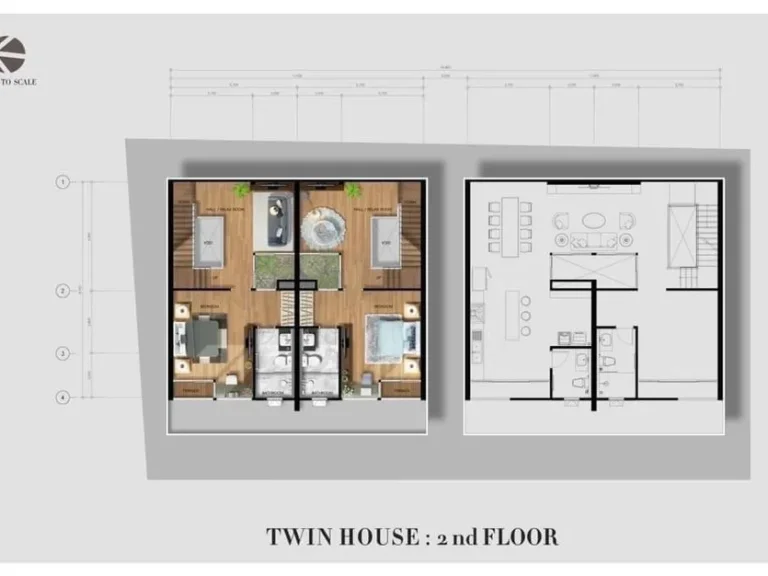 ขายบ้าน TWIN HOME สไตล์มินิมอล ใจกลางเมือง ตช้างเผือก เชียงใหม่