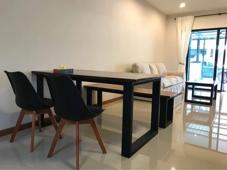 For Rent ให้เช่า ทาวน์โฮม 3 ชั้น หมู่บ้านคาซ่า ซิตี้ ปากน้ำ สุขุมวิท-สมุทรปราการ ใกล้รถไฟฟ้า BTS แพรกษา