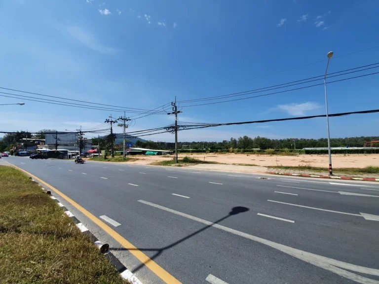 ขายที่ดิน ภูเก็ต 5ไร่ สามแยก สนามบินภูเก็ต ใกล้หาดในยาง Land for sale in Phuket 5 rai three intersections Phuket airport near Nai Yang Beach