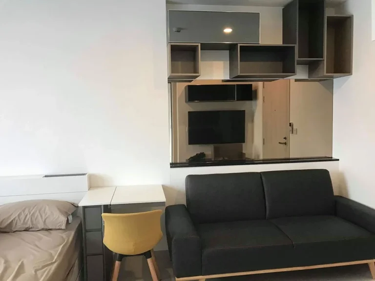 Rent 1 Bed 25 Sqm Life Asoke ชั้น 34 บนสุด วิวเมือง มุมสวนดาดฟ้า เฟอร์บิว เครื่องใช้ไฟฟ้าครบ