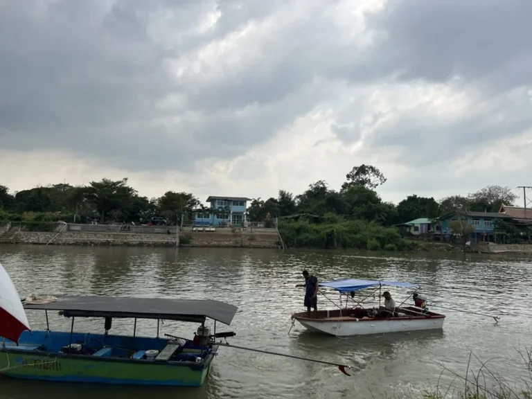 ขายที่ดินสวยมากติดแม่น้ำเจ้าพระยา เกาะเมือง อยุธยา หาไม่ได้เเล้ว