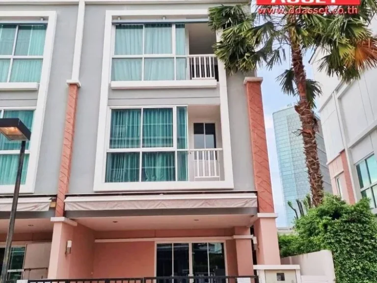 For Sale Townhome COTE MAISON Rama3 โคเต้ เมซอง พระราม 3 ห้องมุม พร้อมอยู่