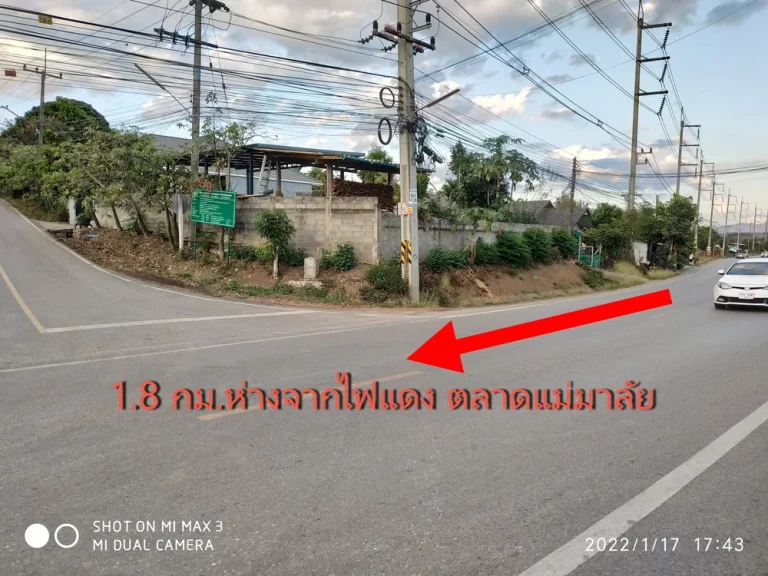 ขายที่ดิน ตขี้เหล็ก อแม่แตง จเชียงใหม่ 