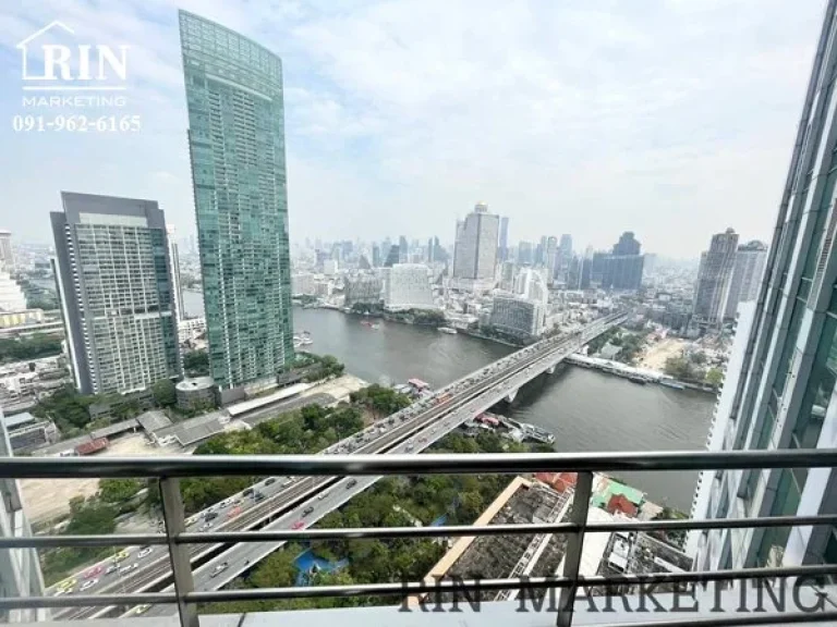 ขาย Penthouse บ้านสาทร เจ้าพระยา วิวแม่น้ำ ห้องRenovateใหม่ ตกแต่งสวย ชั้น 33