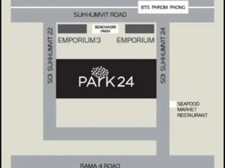 คอนโด Park24 สุขุมวิท 24 ขนาด 60 ตรม 2Bed kingsize 2Bath ชั้น 33 ให้เช่าพร้อมอยู่