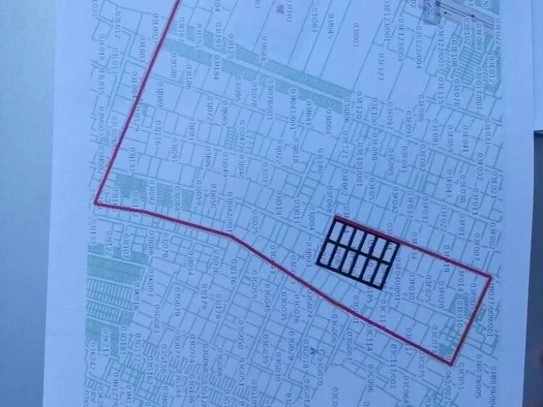 ขายที่ดินผังสีแดง ซอยเทพารักษ์ 8 สำโรง สมุทรปราการ 5-3-51 ไร่