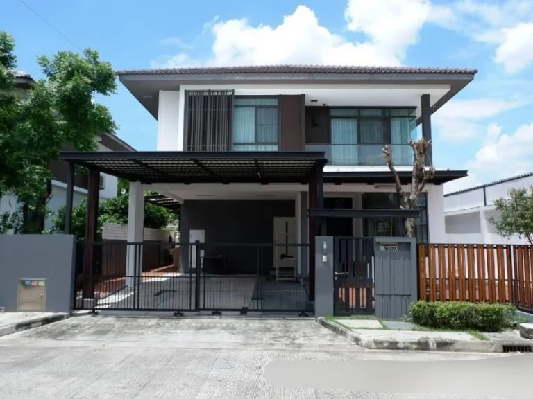 For Rent ให้เช่า บ้านเดี่ยว 2 หลังติดกัน ที่ดิน 118 ตรวา หมู่บ้านมัณฑนา รามอินทรา-วงแหวน