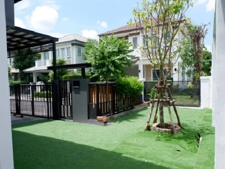 For Rent ให้เช่าบ้านเดี่ยว 2 ชั้น หมู่บ้านมัณฑนา รามอินทรา-วงแหวน บ้าน 2 หลังติดกัน